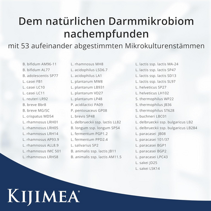 Kijimea K53 Advance | 53-Strain Probiotic, 500B+ CFU per Pack